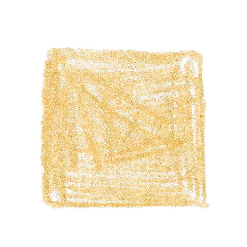 Kleurstaal Lyra – Super Ferby kleurpotlood – Goudkleurig