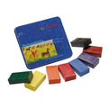 Stockmar wasblokjes - assortiment - 8 stuks inclusief zwart