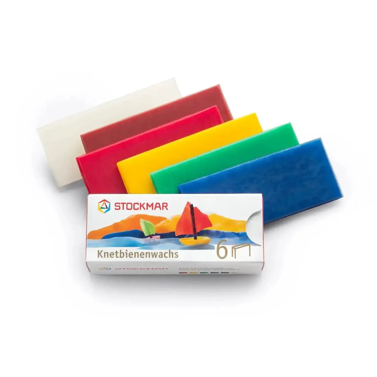 Stockmar – Bijenkneedwas (6 plakjes)